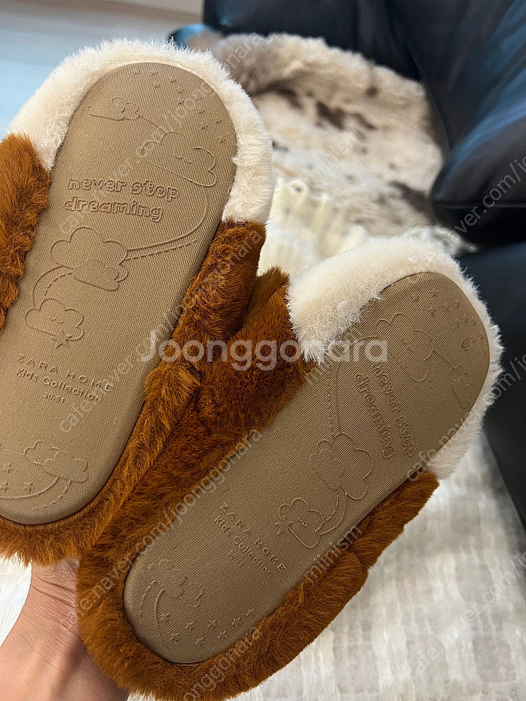털 슬리퍼 자라홈 키즈 / 30-31 size--3