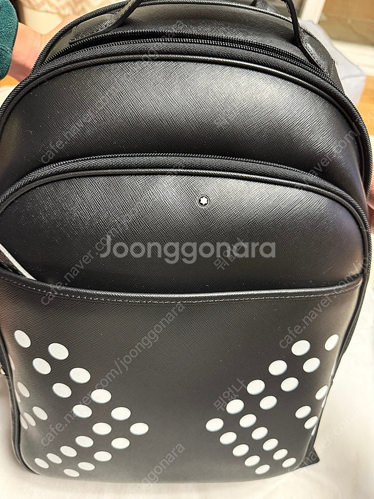 몽블랑 박서준 콜라보 백팩 판매합니다~--6