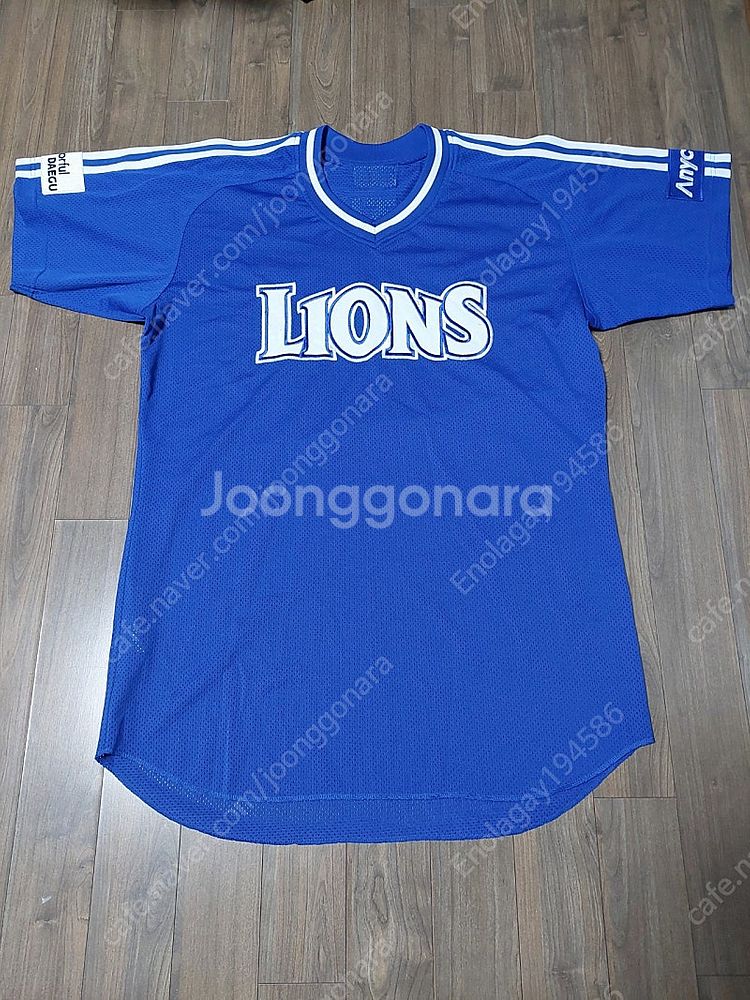 삼성라이온즈 2007년 원정 실착유니폼 팝니다.--0