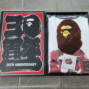 BAPE 베이프 30주년 한정티셔츠