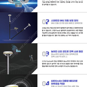 중고제품보다 가격이 더 저렴한 새제품GPS측량기 G7Q