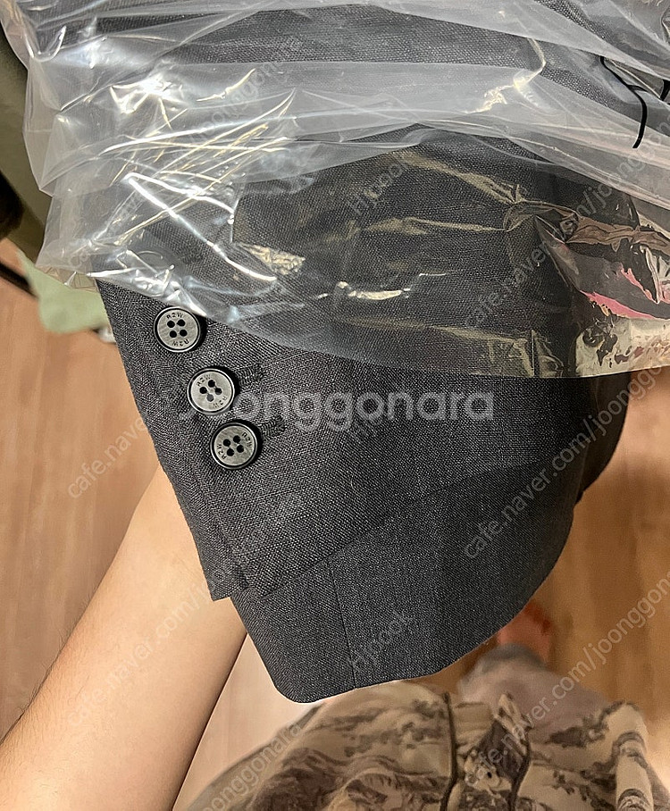 레투 아레니 린넨 자켓 네이비 r2w 레디투웨어--2