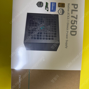 딥쿨 750w 파워 판매합니다(PL750D) 새상품
