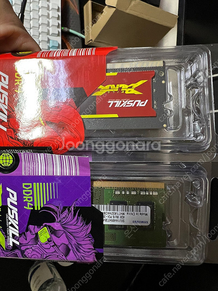 노트북램 sodimm ddr4 8g x2. 16g--0