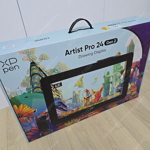 xppen artist pro 24 2세대 최신형 24인치 4k 액정 타블렛 팝니다