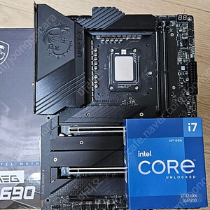 12700k + z690 유니파이x + ddr5 32gb 팝니다