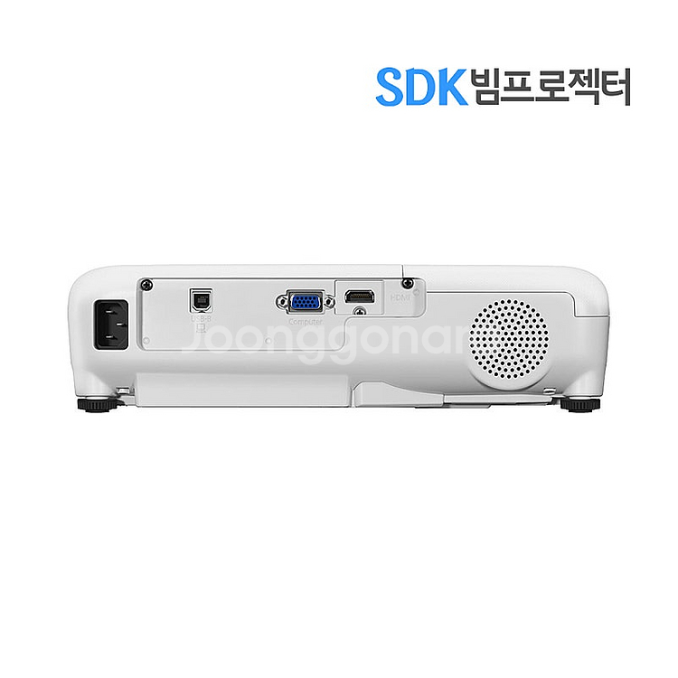 중고빔프로젝터 간편휴대 엡손 EB-E10 XGA 360...--1