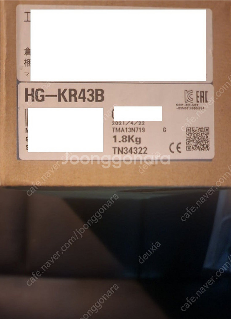 AC SERVO MOTOR HG-KR43B 미쯔비시 서...--0