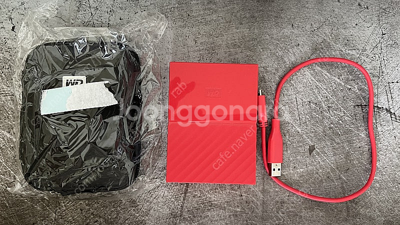 WD MY PASSPORT 4TB 레드--1