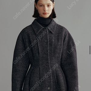 [AND YOU] ANGEL Volume Silhouette wool coat