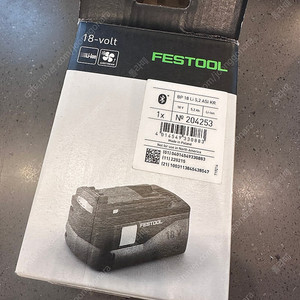 페스툴 FESTOOL 배터리팩 새제품 BP 18 Li 5, 2 ASI KR (204253)