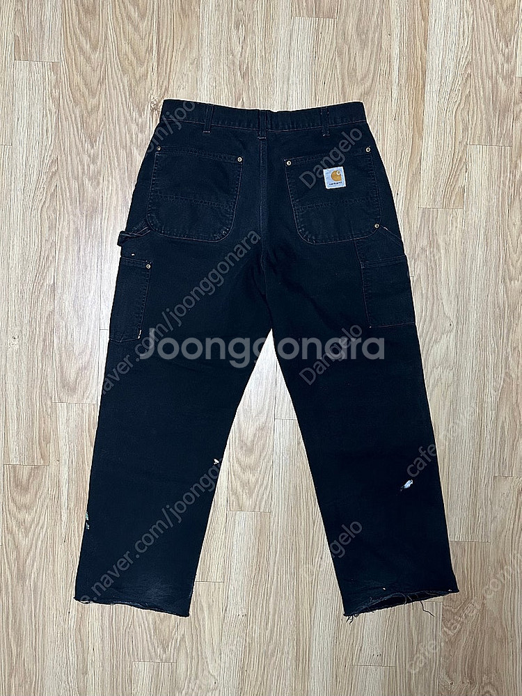 빈티지 칼하트 더블니 팬츠--1