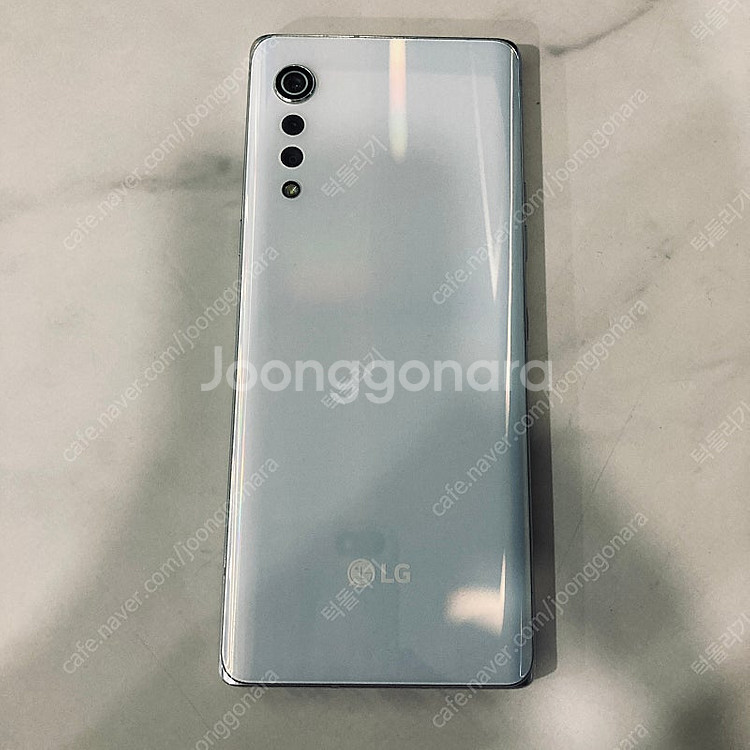 LG G9 벨벳 화이트 128기가 액정깨끗! 매우깨끗!...--0
