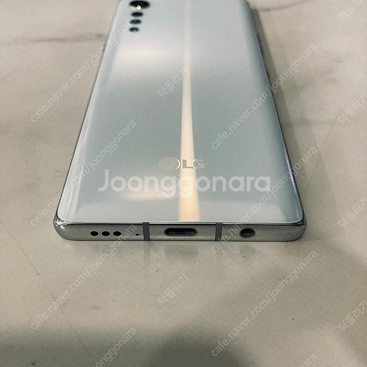 LG G9 벨벳 화이트 128기가 액정깨끗! 매우깨끗!...--2