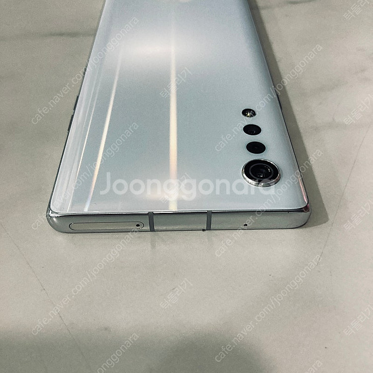 LG G9 벨벳 화이트 128기가 액정깨끗! 매우깨끗!...--3