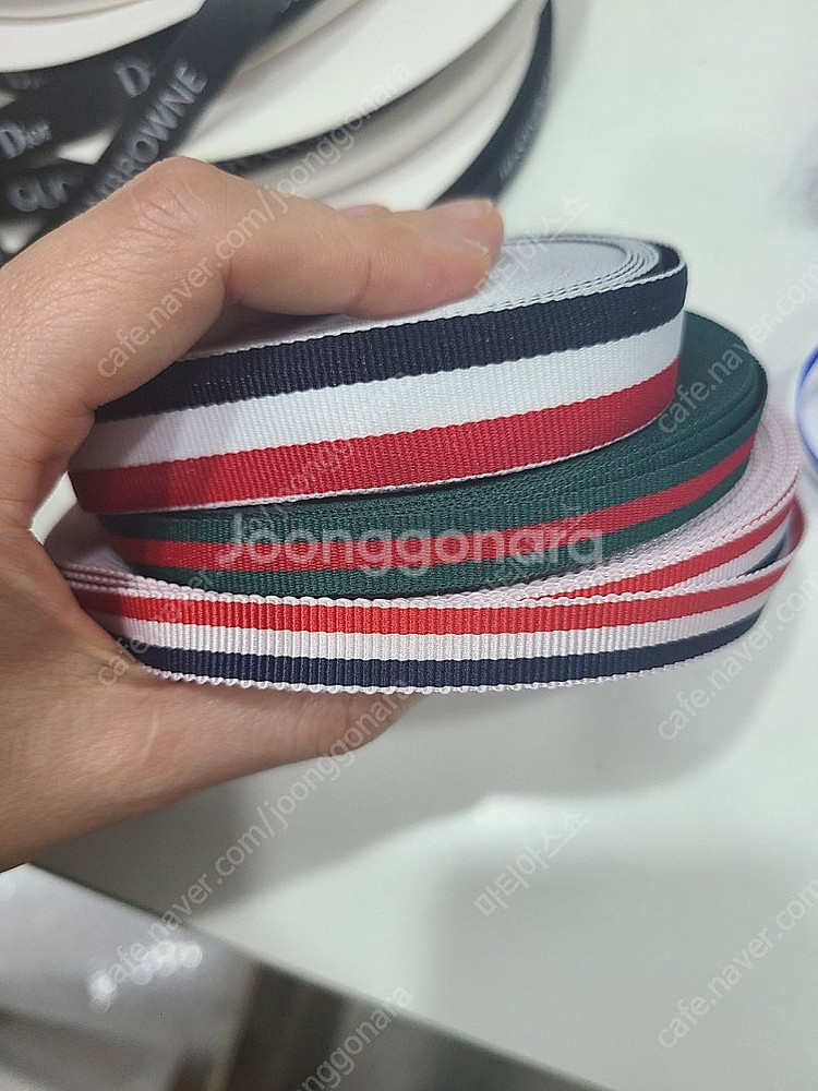명품 선물포장 리본끈 일괄 처분 (톰브라운/디올/구찌/...--3
