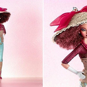 BYRON LARS BARBIE DOLLS FROM THE CHAPEAUX COLLECTION - "SUGAR" AND "PEPPER 각 6만원