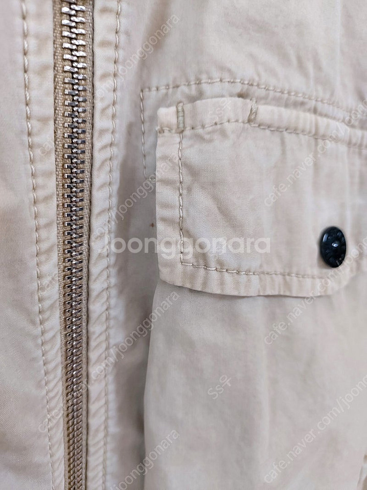 스톤아일랜드 오버셔츠19ss 베이지 L--1