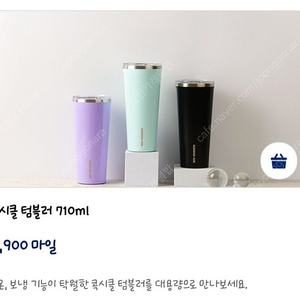 콕시클 대한항공 텀블러 710ml 라벤더