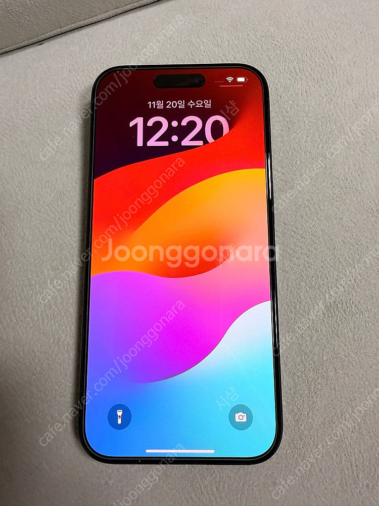 아이폰15프로 블루 티타늄 256gb 자급제 풀박스 애...--2
