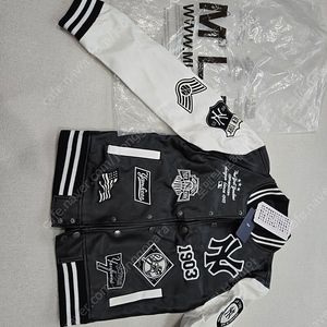 MLB가죽야구잠바85 새상품 직구(택비포함)