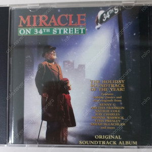 34번가의 기적(Miracle On 34th Street) O.S.T CD