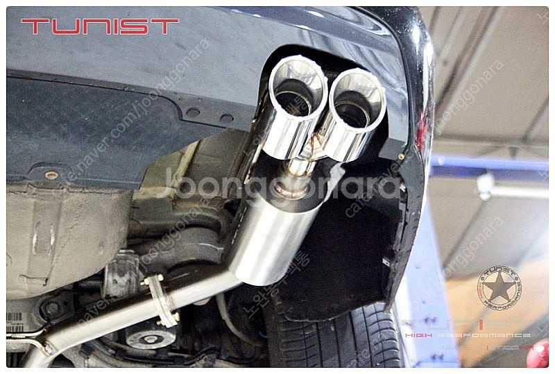 BMW F10 528I 커스텀 듀얼 배기 배기튜닝 신품...--4