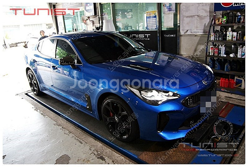 스팅어 3.3 터보 준비엘 GT 튜닝 인증 가변배기 합...--2