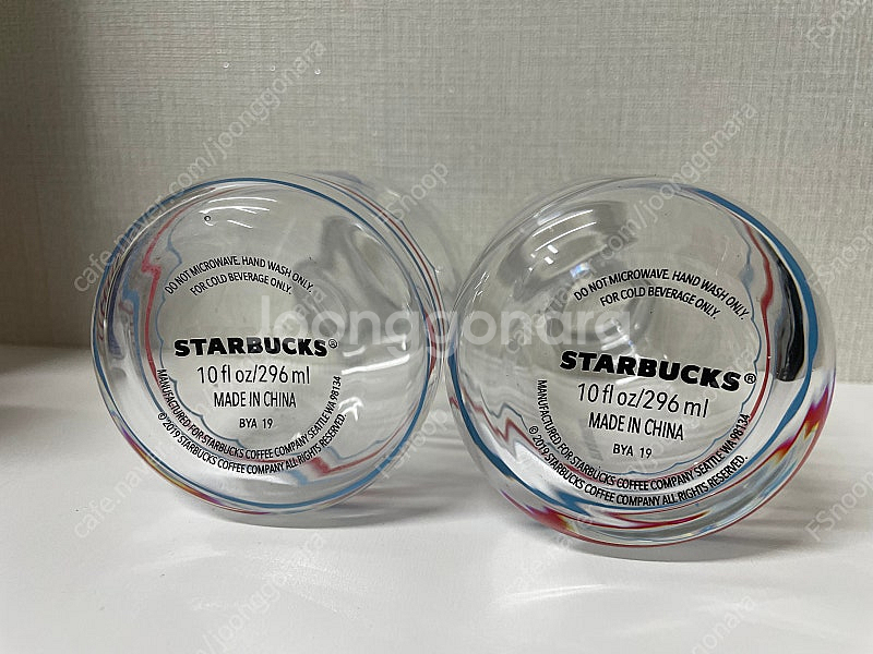 (새상품) 스타벅스세일러보트글라스 보틀 296ml,--1