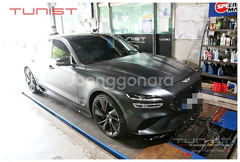제네시스더 뉴 G70 2.5T 준비엘 튜닝 인증 가변배...--2