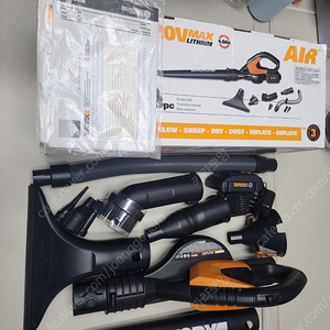 WORX 웍스 wg545 송풍기 블로워 20v