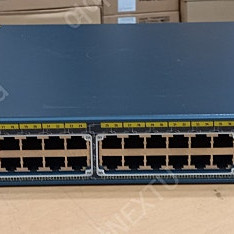 [중고제품] CISCO WS-C2960+48PST-S L2 48port POE 스위칭허브