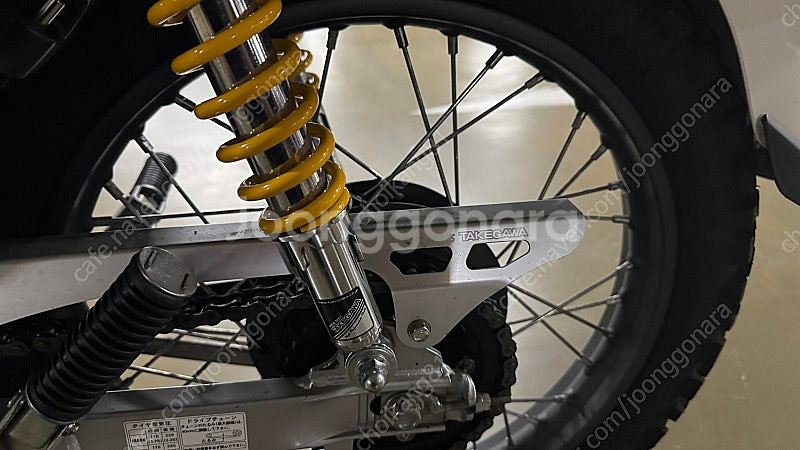 크로스커브 110cc 화이트 무사고 13000km 튜닝...--3