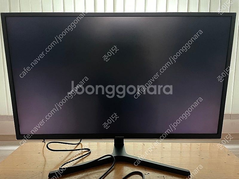 삼성 32인치 4K 모니터 U32J590 풀박--2