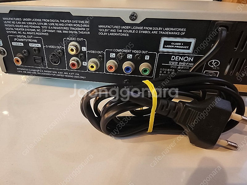 denon dvd-f100 dvd플레이어--2