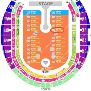 콜드플레이 막공 4/25 8천번대 스탠딩 3연석