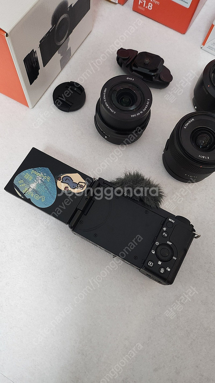Sony zv-e10 번들셋+ sel35f18 + se...--2