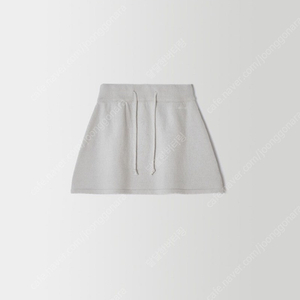 온드민 포니 니트스커트 그레이 ondemin pony knit skirt