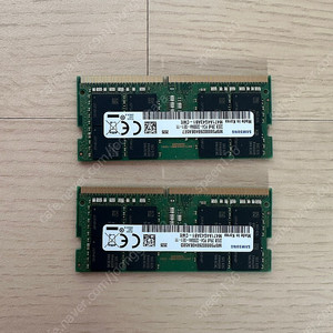 삼성 DDR4 노트북 메모리 3200 32기가 개당 8만에 팝니다