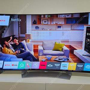 LG 커브드 OLED TV 55인치