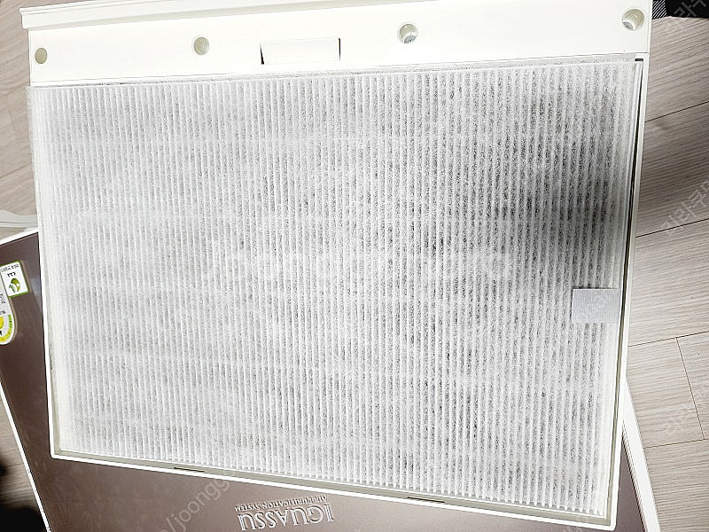 (새상품)청호나이스 고급형아파트 공기청정기(벽걸이가능)--8