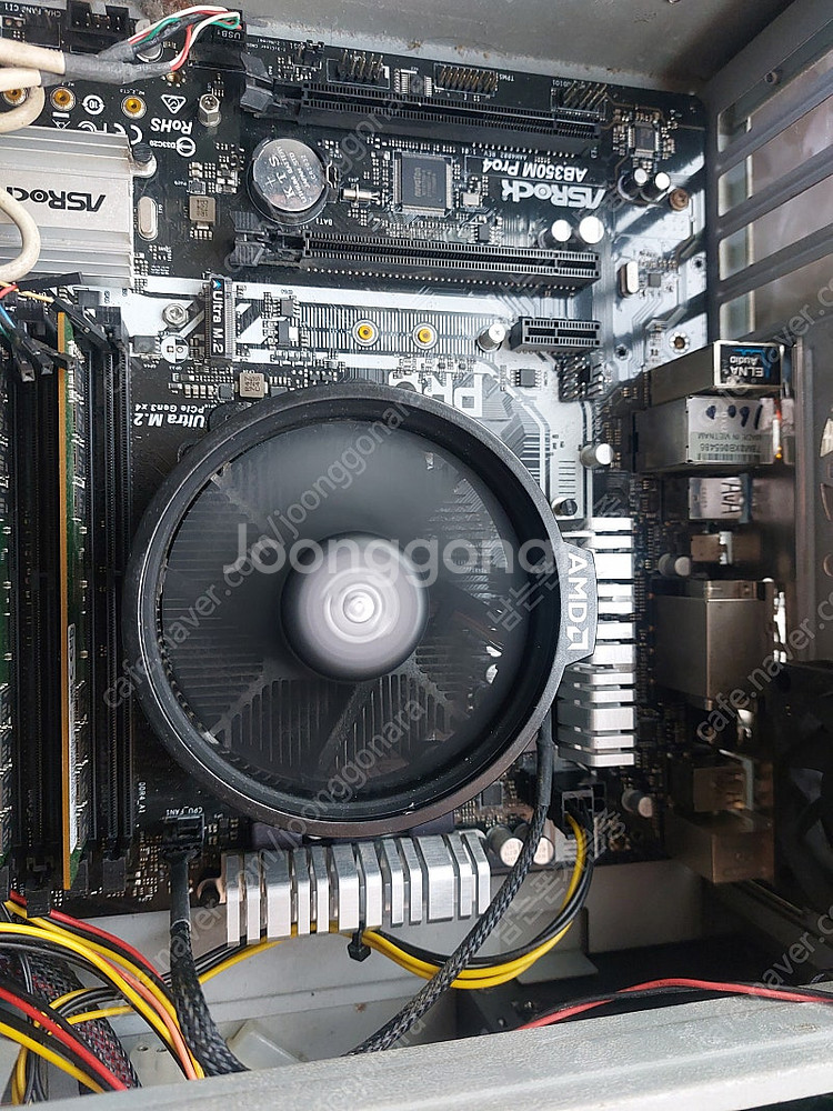 에즈락 ab350m pro4 보드/삼성ddr4 16g(...--1