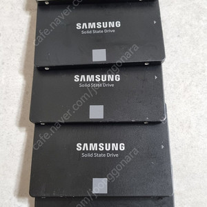 ​삼성 SSD 860EVO 250GB 4개, 850PRO 256GB 1개 개당19000원, 총괄구입 90000원