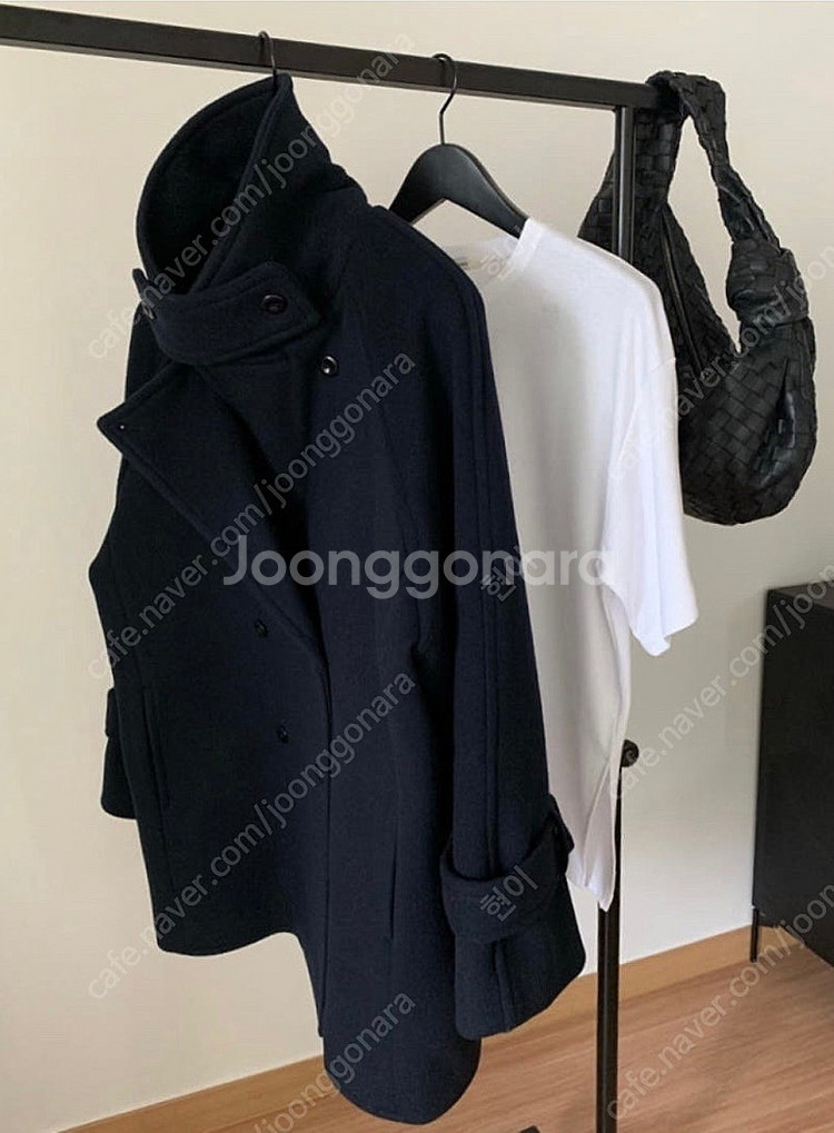 더웨이브 하우스 울 피코트--2