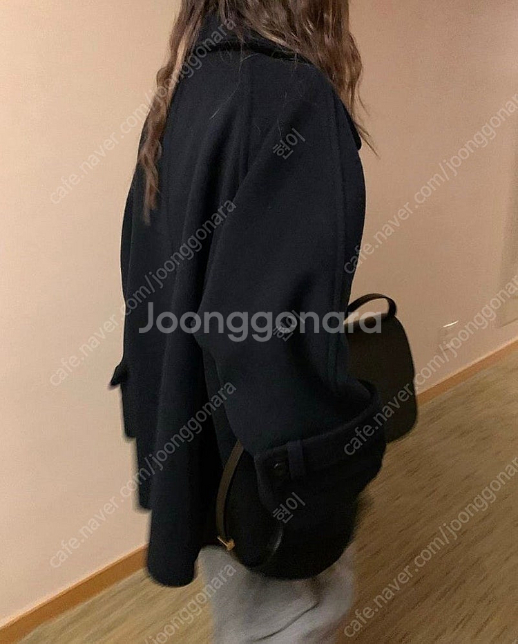 더웨이브 하우스 울 피코트--4