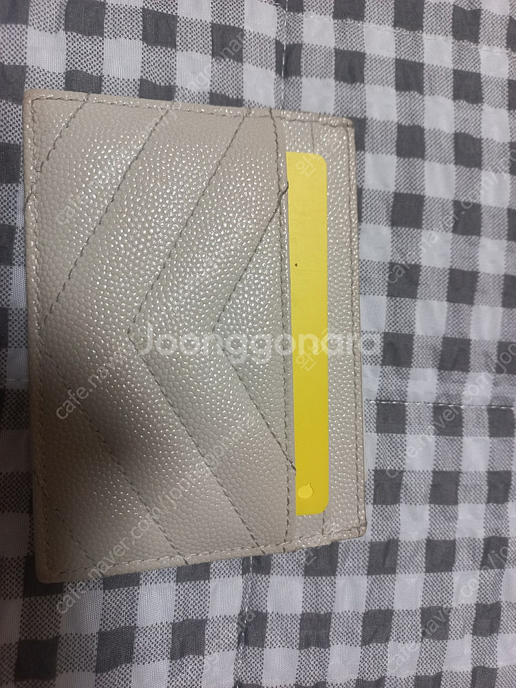 입생로랑카드지갑 정품(박스 보증서있습니다)--0