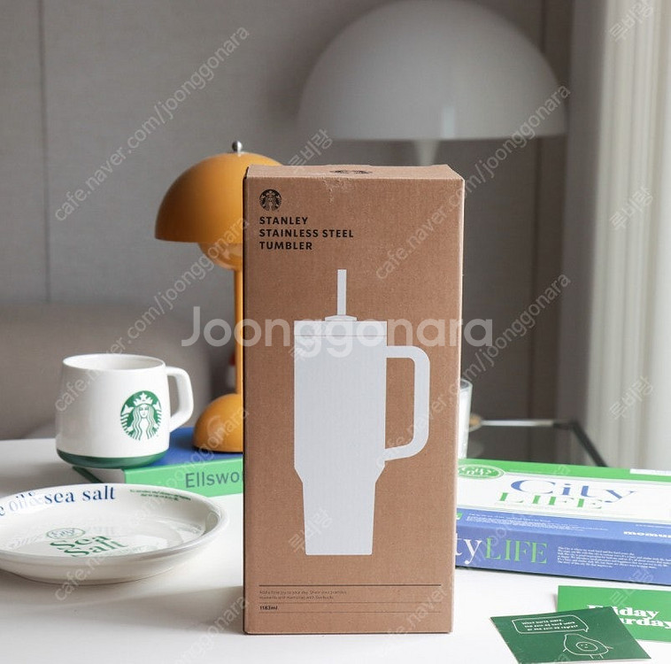 스타벅스 SS 스탠리 핑크 켄처 텀블러 1183ml(4...--5