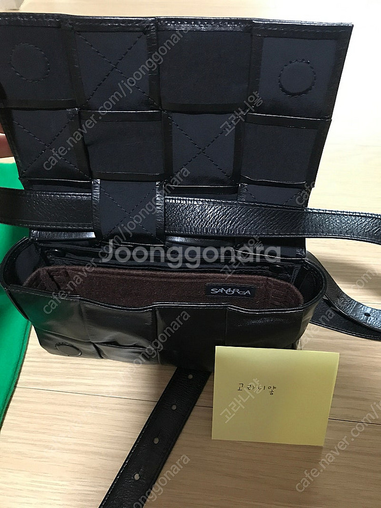 보테가베네타남성 정품 카세트벨트백--9