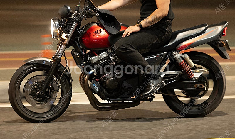 CB400sf 풀리스토어 풀티탄시스템머플러 구변 급처--0