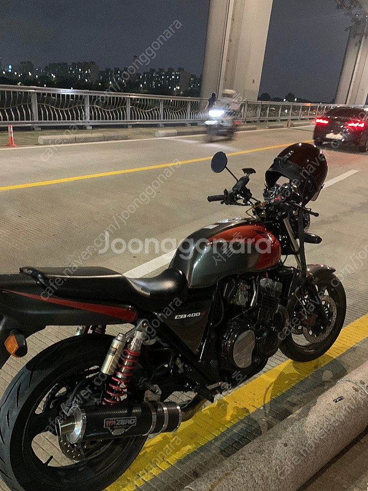 CB400sf 풀리스토어 풀티탄시스템머플러 구변 급처--3